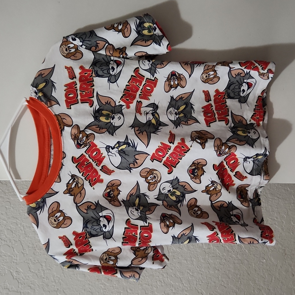 "Tom and Jerry" Crop Top